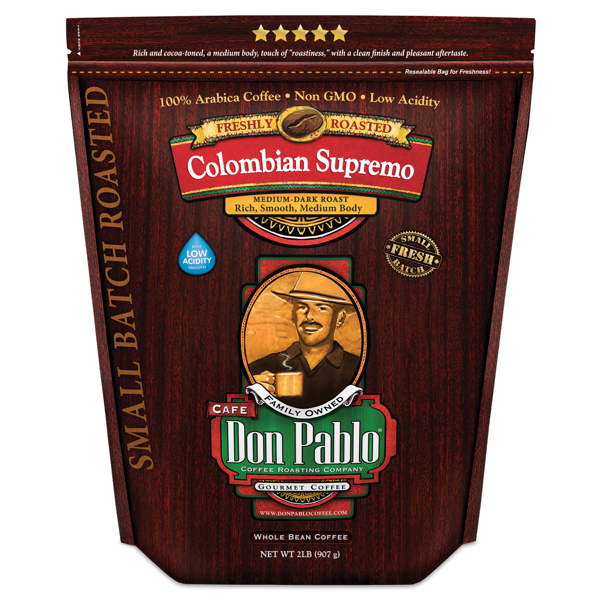 Don Pablo Colombian Supremo, 2 lb bag