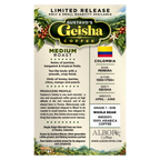 Gustavo's Geisha Coffee label: tasting notes, origin and producer profile