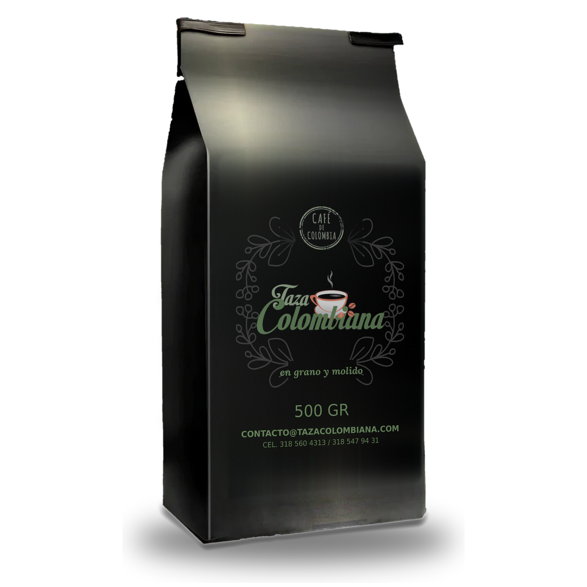 Café Taza Colombiana coffee bag